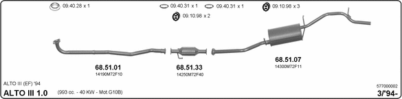 Exhaust System 577000002