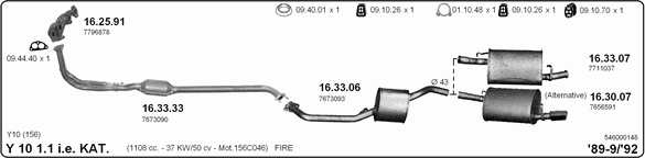 Exhaust System 546000148