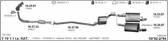 Exhaust System 546000149