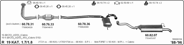 Exhaust System 566000164