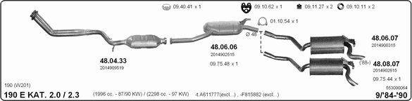 Exhaust System 553000064