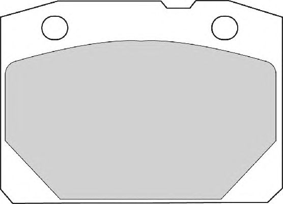 Brake Pad Set, disc brake FD810A