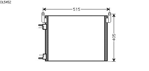 Condensator, airconditioning OL5452