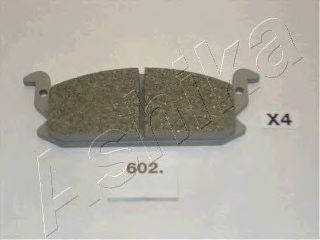 Комплект тормозных колодок, дисковый тормоз 50-06-602
