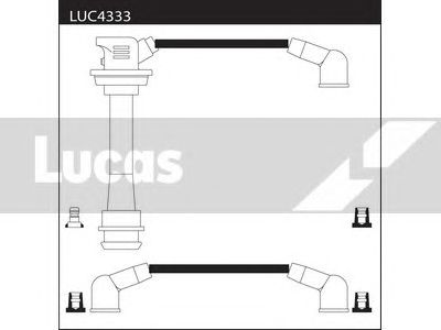 Комплект проводов зажигания LUC4333