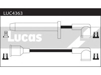 Комплект проводов зажигания LUC4363