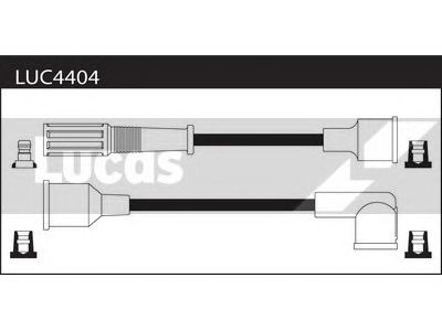Комплект проводов зажигания LUC4404