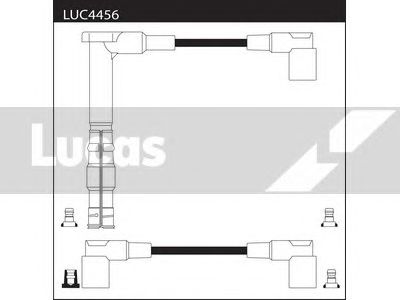 Комплект проводов зажигания LUC4456