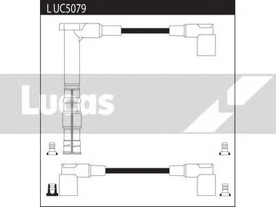 Комплект проводов зажигания LUC5079