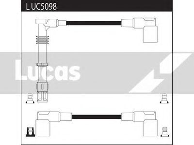 Комплект проводов зажигания LUC5098