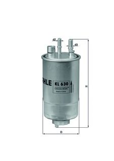 Fuel filter KL 630