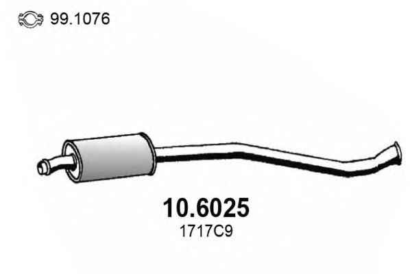 Middle Silencer 10.6025
