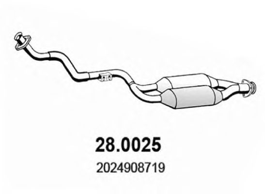 Catalytic Converter 28.0025