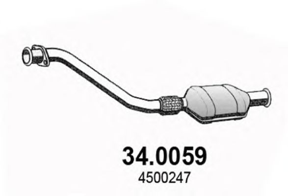 Catalytic Converter 34.0059