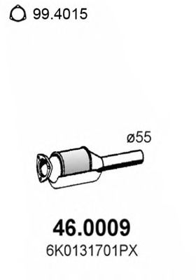Catalytic Converter 46.0009