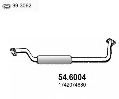 Middle Silencer 54.6004