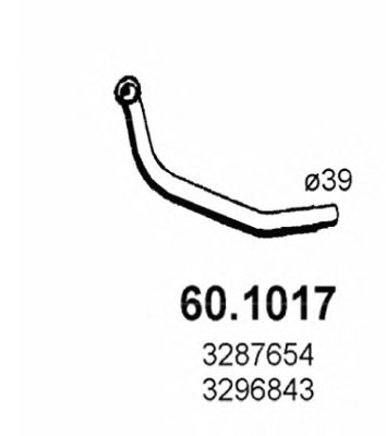 Exhaust Pipe 60.1017