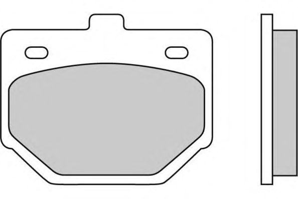 Комплект тормозных колодок, дисковый тормоз 12-0174