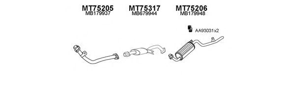 Exhaust System 750092