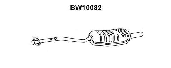 Silenziatore posteriore BW10082