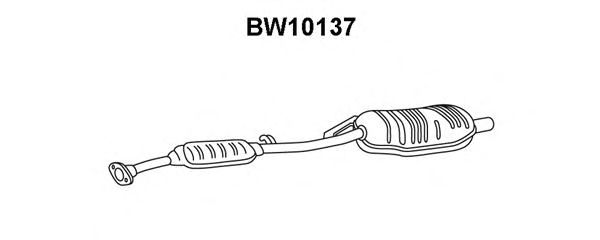Silencieux arrière BW10137