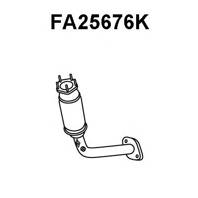 Catalyseur en coude FA25676K