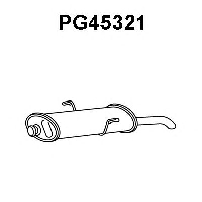 Takaäänenvaimentaja PG45321