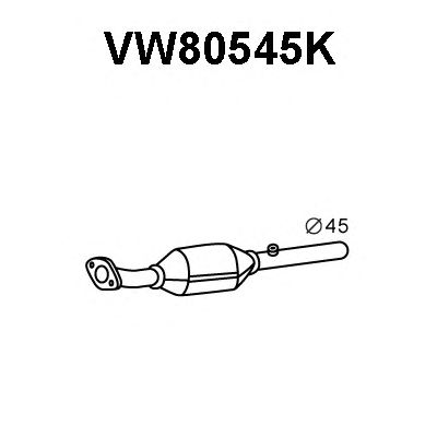 Katalizatör VW80545K
