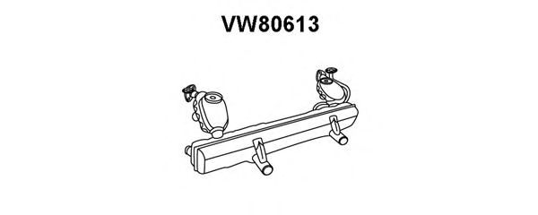 Endschalldämpfer VW80613