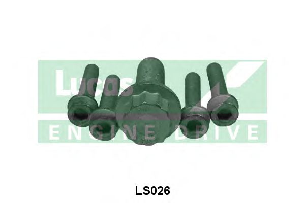 Set schroeven voor riemschijf-nokkenas LS026