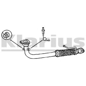 Exhaust Pipe 301052