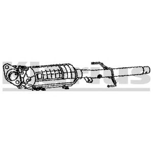 Soot/Particulate Filter, exhaust system 390161