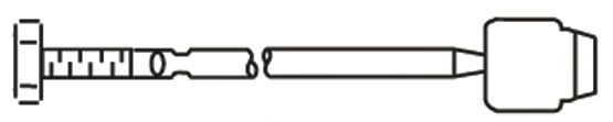 Rotule de direction intérieure, barre de connexion 1504