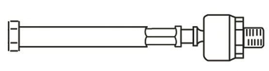 Articulação axial, barra de acoplamento 718