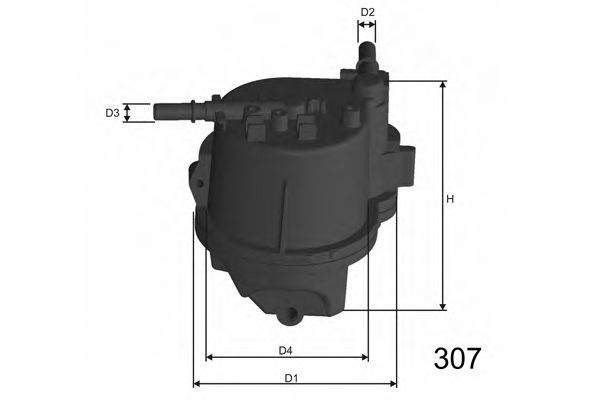 Fuel filter F112