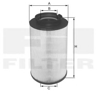 Fuel filter MFE 1445 MB