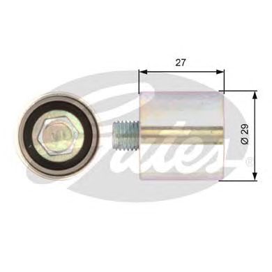 Deflection/Guide Pulley, timing belt T42019