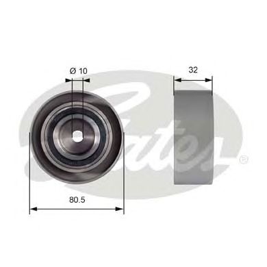 Deflection/Guide Pulley, timing belt T42095