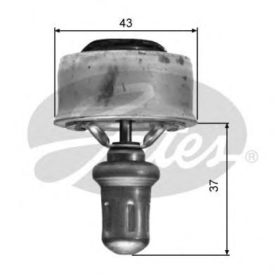 Thermostat, coolant TH01489