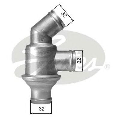 Thermostat, coolant TH01782