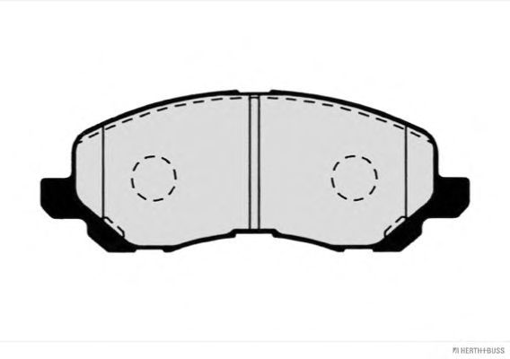 Комплект тормозных колодок, дисковый тормоз J3605046
