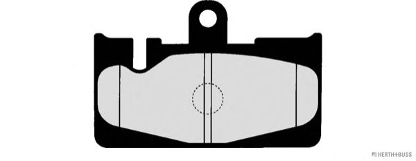 Brake Pad Set, disc brake J3612029