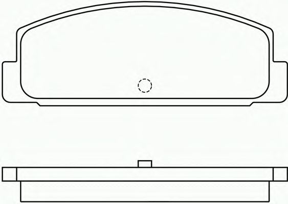 Комплект тормозных колодок, дисковый тормоз P 49 037