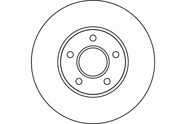 Тормозной диск MDC1556