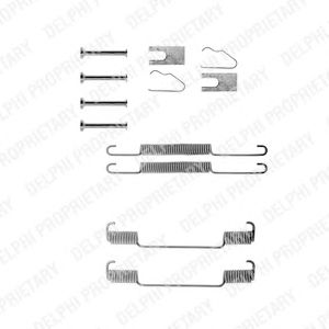 Accessory Kit, brake shoes LY1036