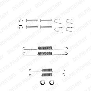 Accessory Kit, brake shoes LY1152