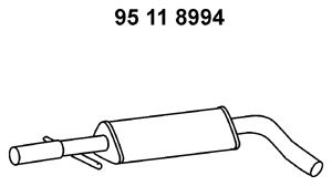 Middle Silencer 95 11 8994