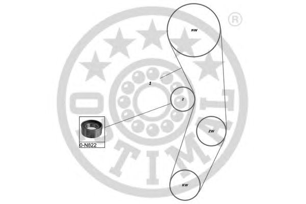 Timing Belt Kit SK-1031