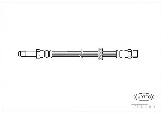 Tubo flexible de frenos 19035383