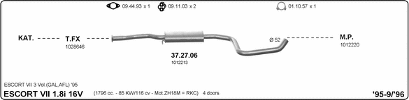 Exhaust System 525000098